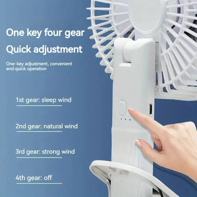 Rechargeable 3-in-1 Clip Fan