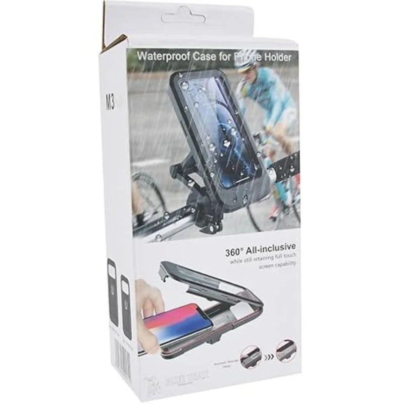 Waterproof Bike Phone Holder 360° Rotation | for Bicycle & Motorcycle - NextGenzVolt
