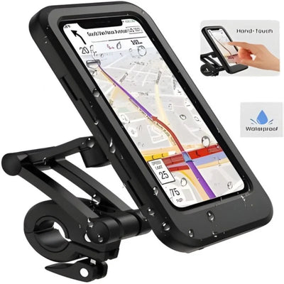 Waterproof Bike Phone Holder 360° Rotation | for Bicycle & Motorcycle - NextGenzVolt