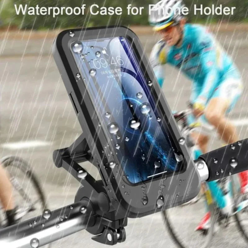 Waterproof Bike Phone Holder 360° Rotation | for Bicycle & Motorcycle - NextGenzVolt