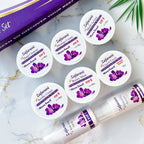 Moon Touch New Zafrani Facial Kit | Saffron Brightening Herbal Facial Set for Glowing Skin (8 Pcs)
