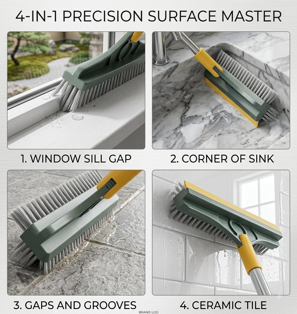3-in-1 Wiper Brush Extendable