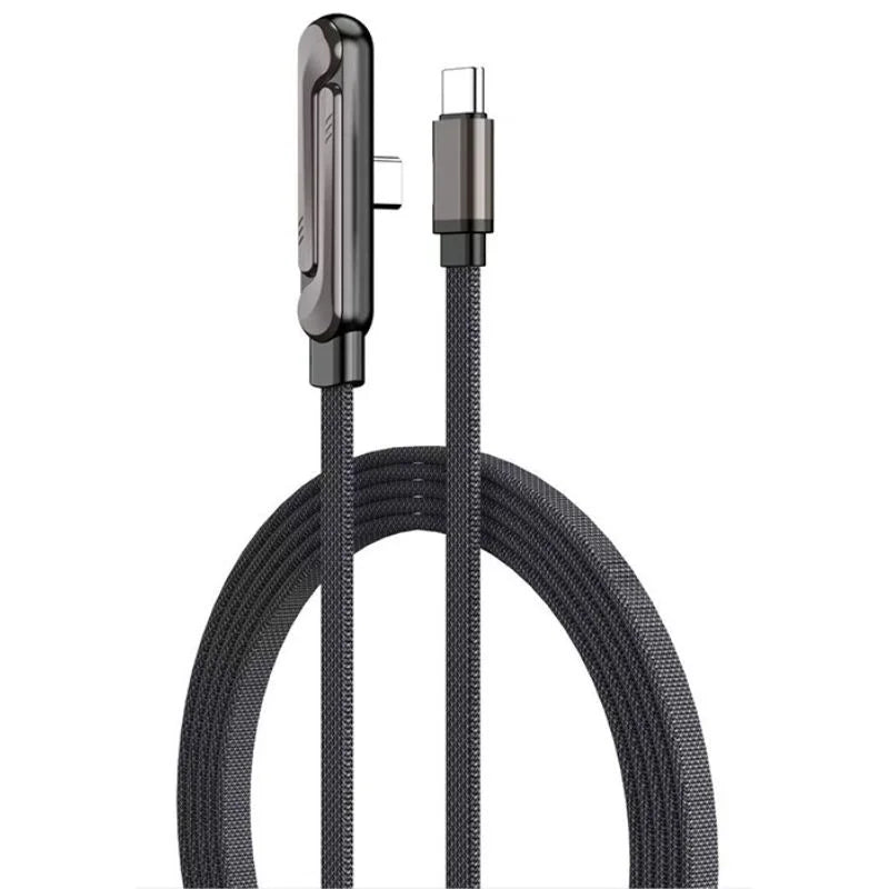 USB-C Fast Charging Cable with Foldable Phone Stand