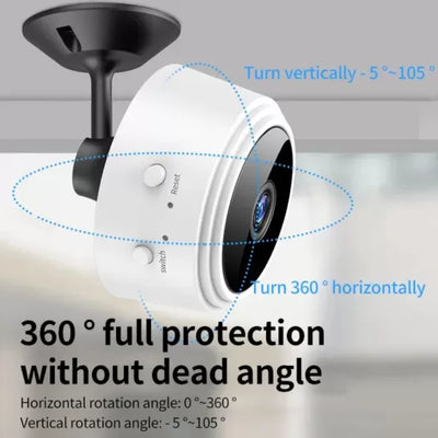 A9 1080P HD Magnetic WiFi Mini Camera | Wireless Security Camera with Night Vision & HDSF App Support - NextGenzVolt