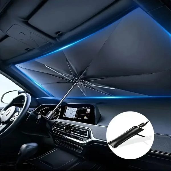 Foldable Car Windshield Umbrella Sunshade | UV Protection & Heat Blocker for All Vehicles - NextGenzVolt