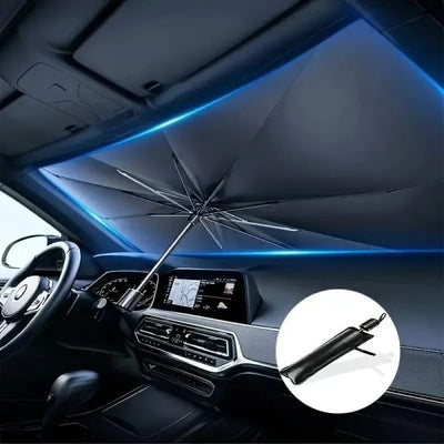 Foldable Car Windshield Umbrella Sunshade | UV Protection & Heat Blocker for All Vehicles - NextGenzVolt