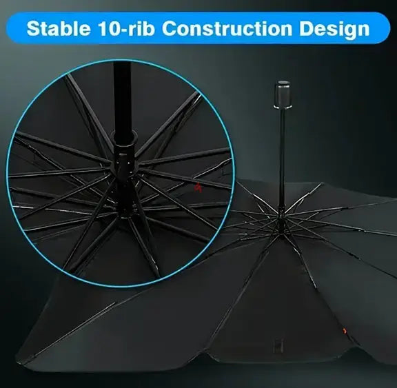 Foldable Car Windshield Umbrella Sunshade | UV Protection & Heat Blocker for All Vehicles - NextGenzVolt