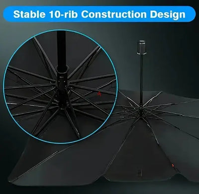 Foldable Car Windshield Umbrella Sunshade | UV Protection & Heat Blocker for All Vehicles - NextGenzVolt