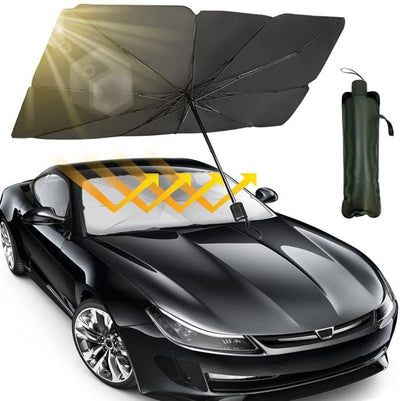 Foldable Car Windshield Umbrella Sunshade | UV Protection & Heat Blocker for All Vehicles - NextGenzVolt