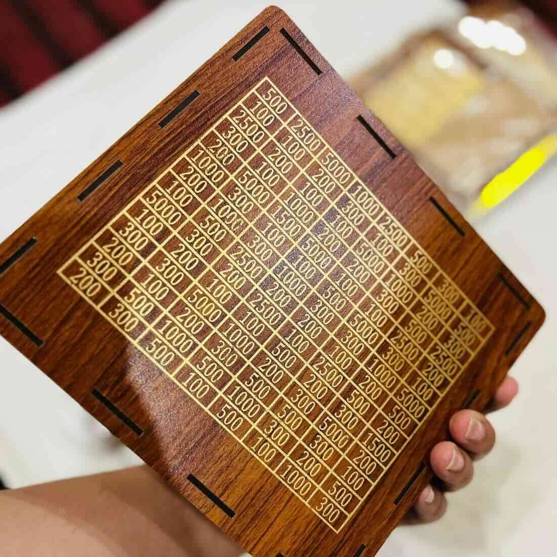 Umrah Saving Box – Premium Wooden | Save PKR 210,000 in 280 Days - NextGenzVolt