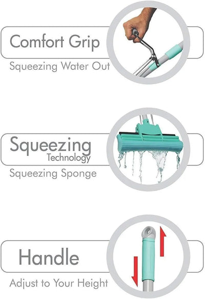 Adjustable Sponge Mop
