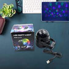 LED Disco Party Lights Crystal Magic Ball 3W RGB | Colorful Projection Lamp for Parties & Events - NextGenzVolt