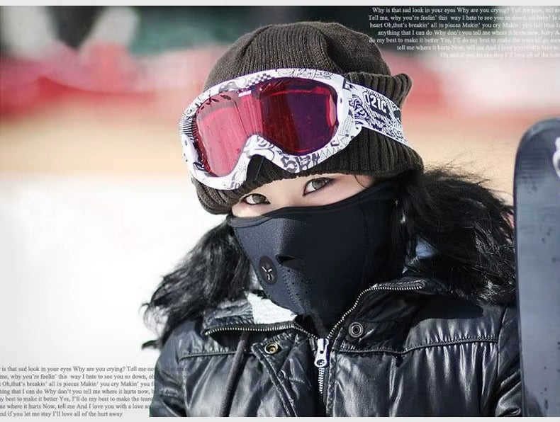 Half Face Bike Mask – Windproof & Dustproof
