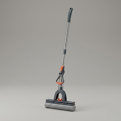 Self-Squeeze Sponge Mop – Hands-Free Floor Cleaning with Highly Absorbent Sponge - NextGenzVolt