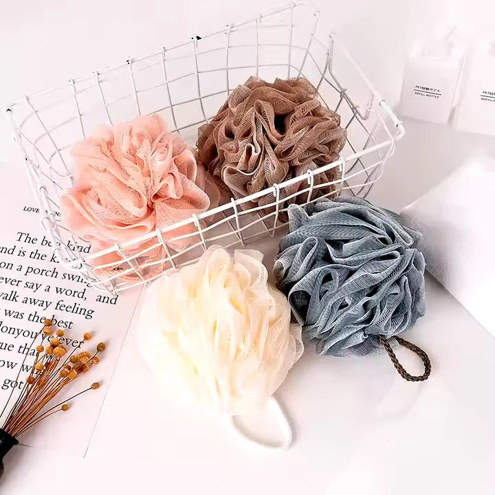 Soft Mesh Bath Sponge (pack 2) Random Color - NextGenzVolt