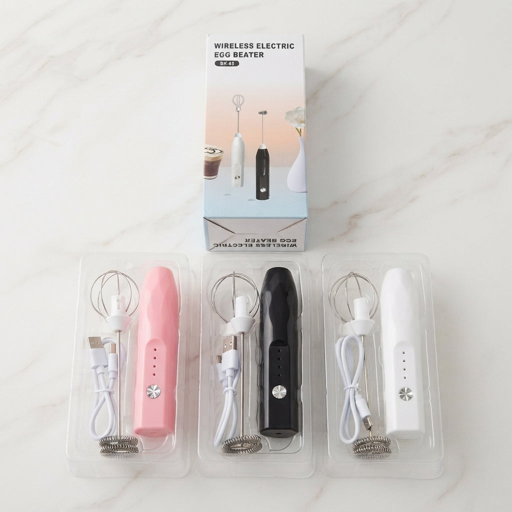 2 In 1 Electric Egg Beater And Coffee Frother Rechargeable - NextGenzVolt