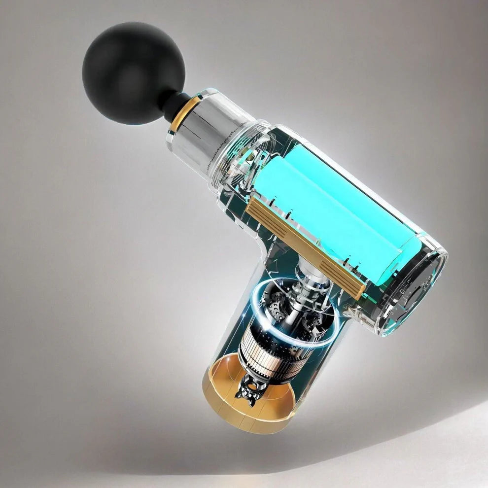 Portable Deep Tissue Massage Gun | Adjustable Speeds | Lightweight, Quiet & Ergonomic - NextGenzVolt