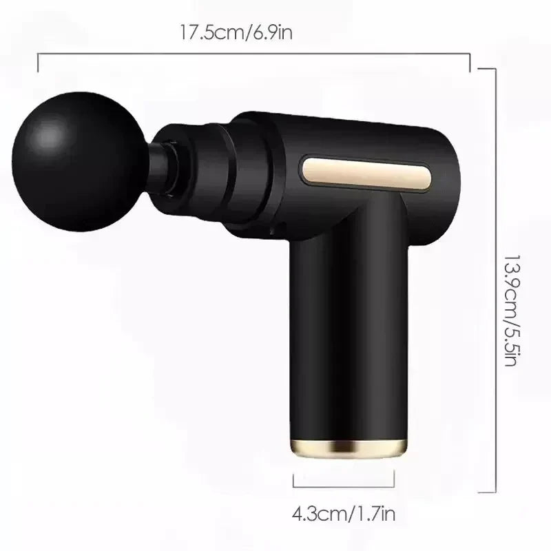 Portable Deep Tissue Massage Gun | Adjustable Speeds | Lightweight, Quiet & Ergonomic - NextGenzVolt