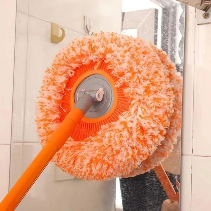 Sunflower Shape Cleaning Mop 360° Rotating Extendable Microfiber