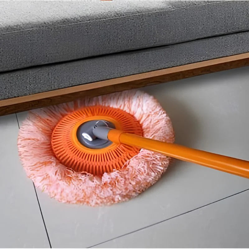 Sunflower Shape Cleaning Mop 360° Rotating Extendable Microfiber