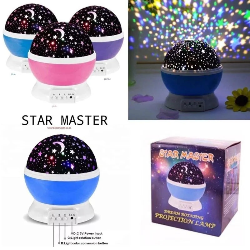 Star Master Projector Night Lamp