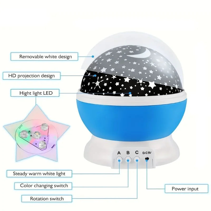 Star Master Projector Night Lamp