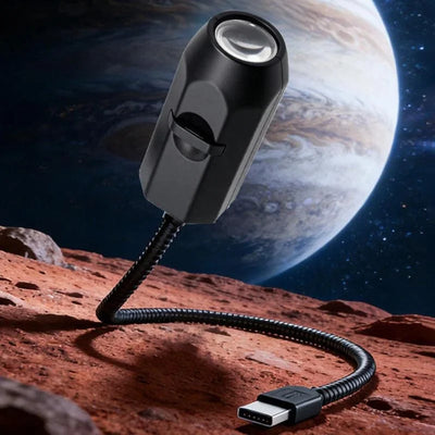 USB Moon & Earth Projection Atmosphere Light | 3 Interchangeable Lenses - NextGenzVolt