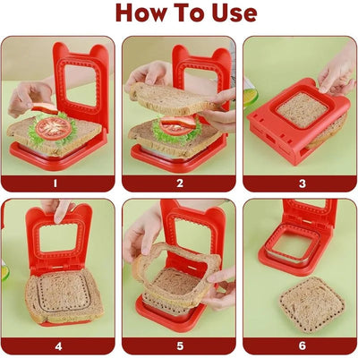 2-in-1 Sandwich Cutter & Sealer