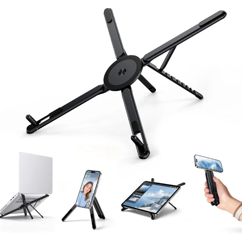 3-in-1 Magnetic Foldable  Stand