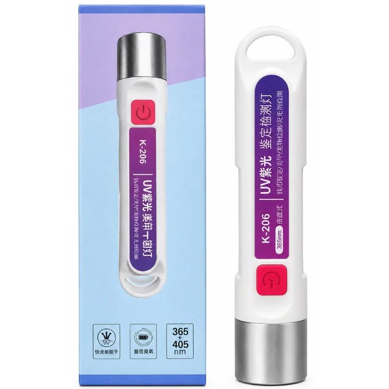 UV Currency Checker Rechargeable Light