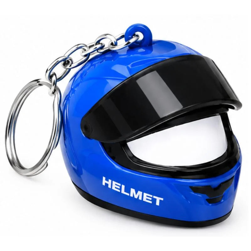 Mini Motorcycle Helmet Keychain with LED - NextGenzVolt