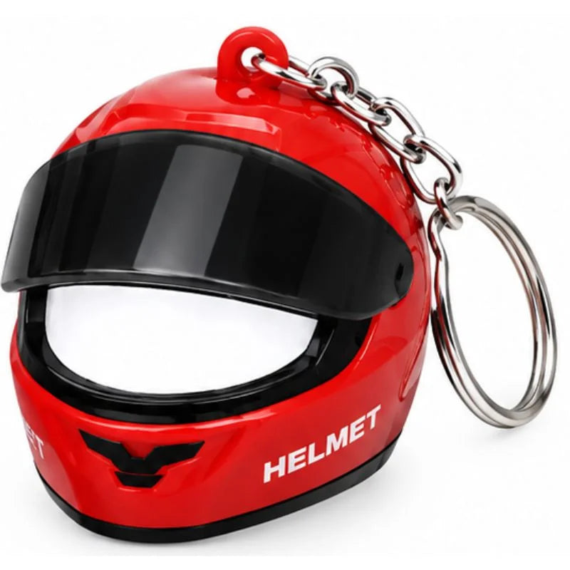 Mini Motorcycle Helmet Keychain with LED - NextGenzVolt